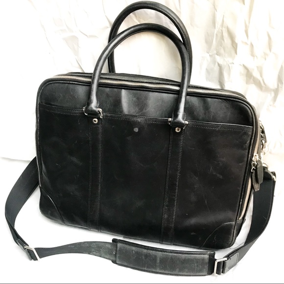 Coach Bags Coach Leather Laptop Bag Poshmark